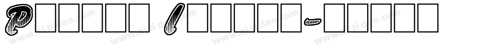 Parade Italic字体转换